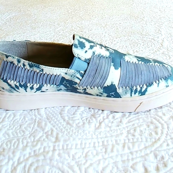 Lori Goldstein Li-Blaze Slip-On Sneaker  Leather / Suede Women's Sz 6.5 - Picture 3 of 7